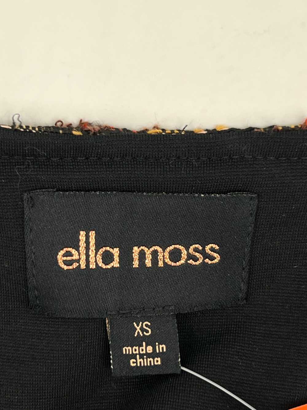 Ella Moss Twead Black Wool-Blend Jacket | XS Regular